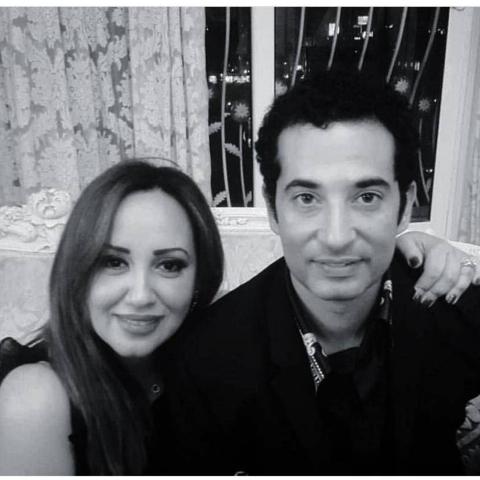 عمرو سعد وزوجته