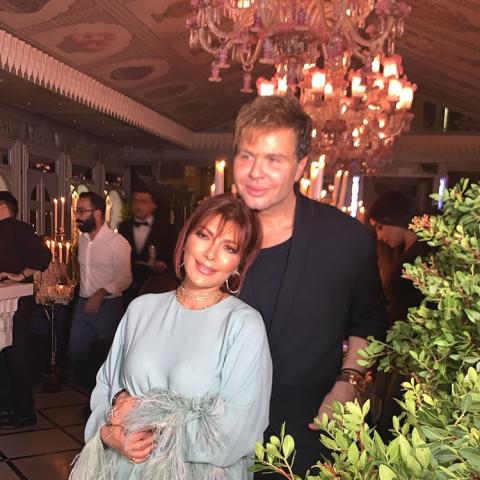 أصالة ونيكولا جبران من حفل عيد ميلاده