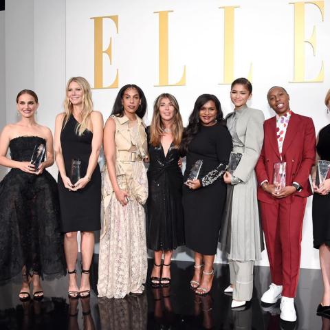 Elle تكرم سيدات هوليوود -انستغرام @elleusa