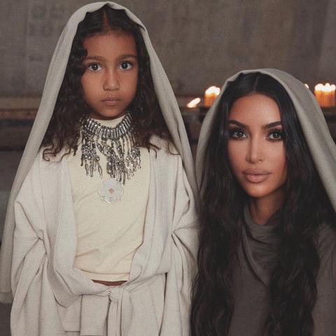 كيم كارداشيان برحلة دينية في أرمينيا -انستغرام @kimkardashian