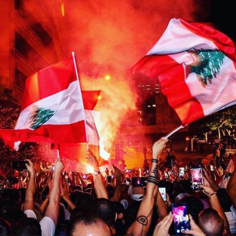 لبنان ليلة الامس