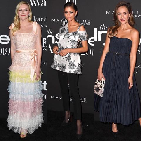 جيسيكا ألبا، زندايا وKirsten Dunst -  إنستغرام @parismatch_celebrity