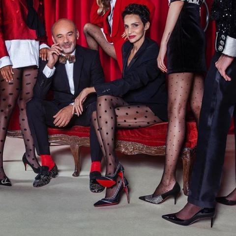 كريستيان لوبوتين وفريدة خلفا - إنستغرام @faridakhelfa