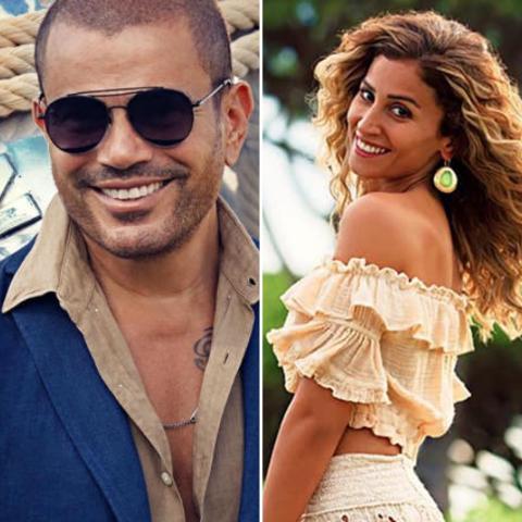 Amr Diab and Dina