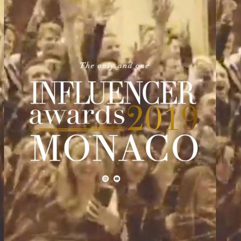 Influencer awards 2019 Monaco
