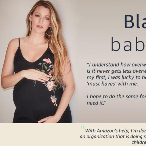 بليك لايفلي في تعاون مع أمازون - صورة من أمازون