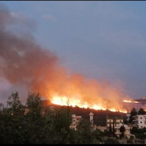 لبنان يحترق