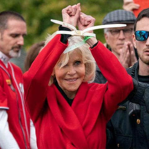 جاين فوندا - صورة من AP