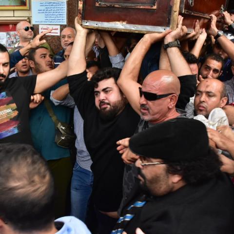 جنازة هيثم أحمد زكي