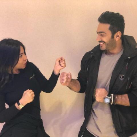 تامر حسني وشيرين عبد الوهاب