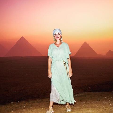 كايتي بيري في مصر - إنستغرام @katyperry