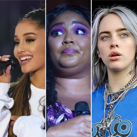 Billie Eilish, Lizzo and Ariana Grande