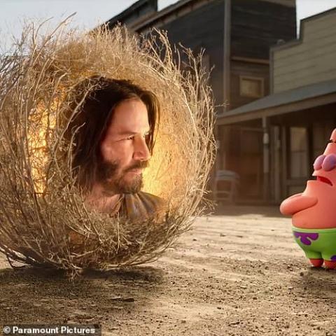 كيانو ريفز  في سبونج بوب