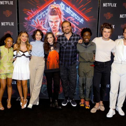 فريق عمل Stranger Things - صورة من Getty Images