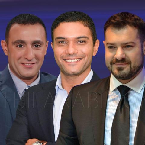 عمرو يوسف , آسر ياسين , أحمد السقا