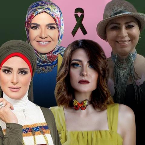 النجمات  مستمرات بحملات التوعية