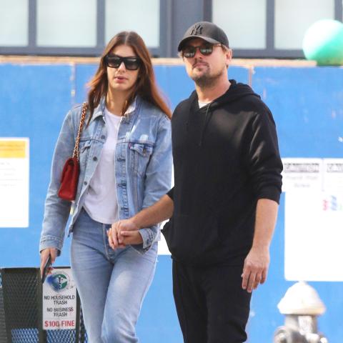 ليوناردو دي كابريو وحبيبته كاميلا مورون - صورة من MEGA