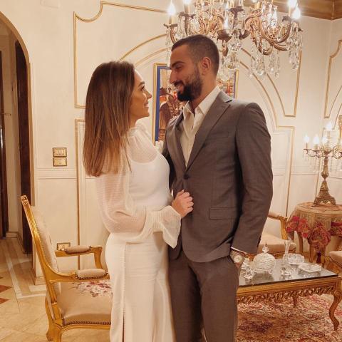 محمد الشرنوبي وخطيبته