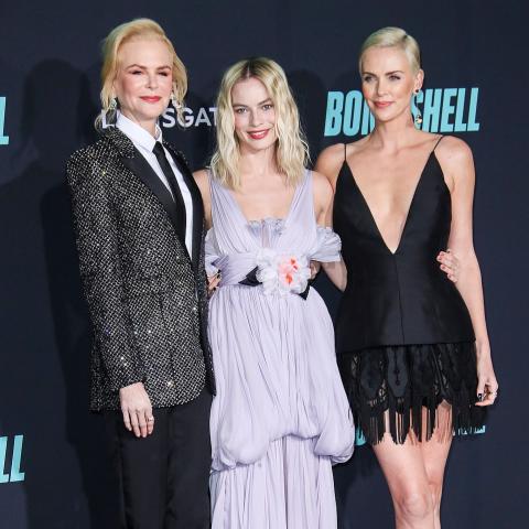 تشارليز ثيرون ومارغوت روبي ونيكول كيدمان