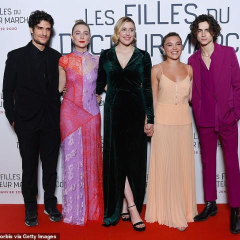 نجوم The little women في باريس - getty images