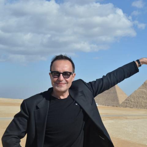 مايكل ميشيل بالأهرامات