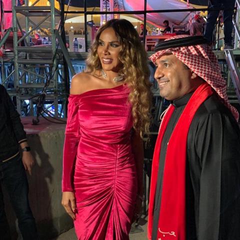 هند البحرينية وراشد الماجد