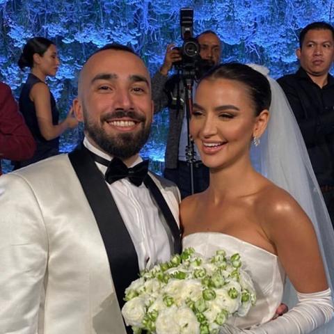 رانيا فواز في حفل زفافها