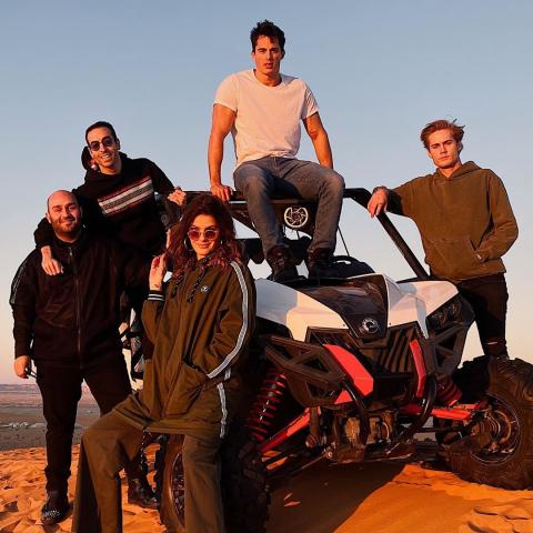 نجوم عالميين في فوتوشوت في الرياض  -إنستغرام @patricksawaya