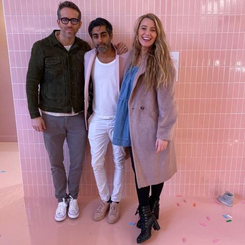 بلايك وريان رينولدز يزوران متحف الآيس كريم انستغرام @blakelively