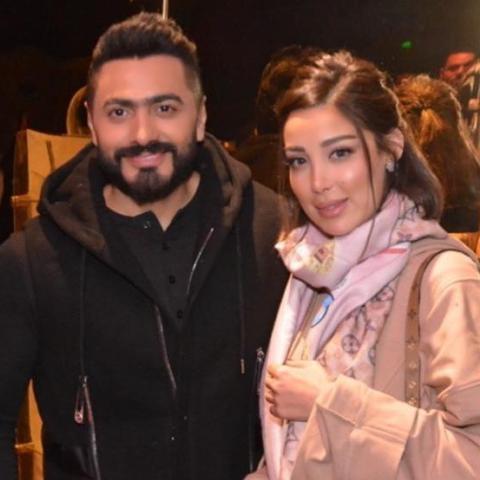 بسمة و تامر حسني