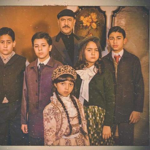 أبطال مسلسل الكوخ المحترق