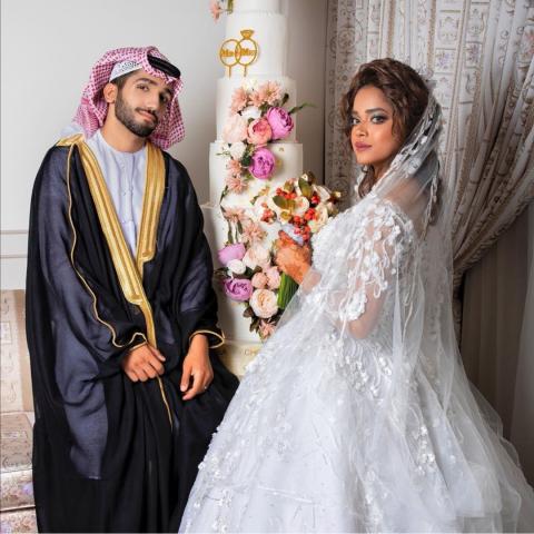 احمد خميس و مشاعل الشحي