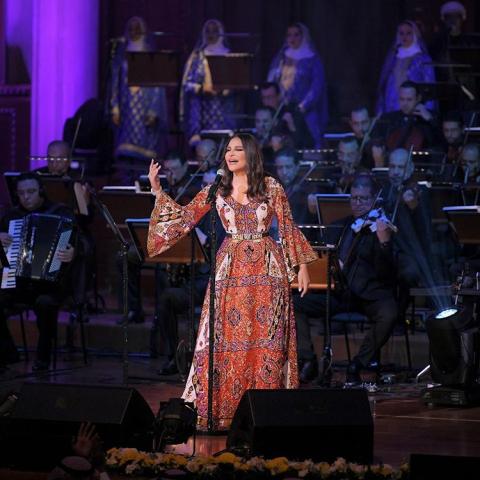 أحلام في دار الأوبرا - صورة من إنستغرام @ahlamalshamsi