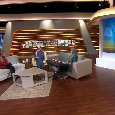 عازفات سعوديات مباشرةً على الهواء 