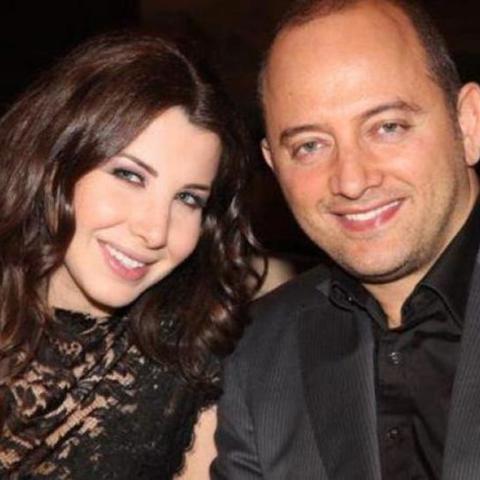 نانسي عجرم و زوجها فادي الهاشم