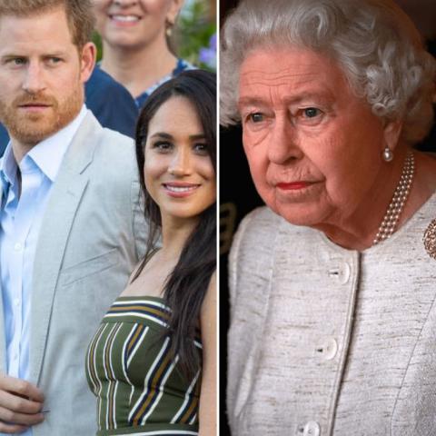 هاري و ميغان لم يعودا فردين عاملين في الأسرة الملكية Getty Images