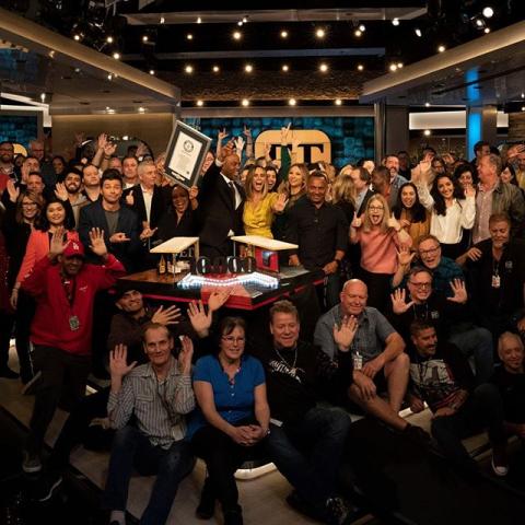 Entertainment tonight يدخل موسوعة غينيس - إنستغرام @guinnessworldrecords