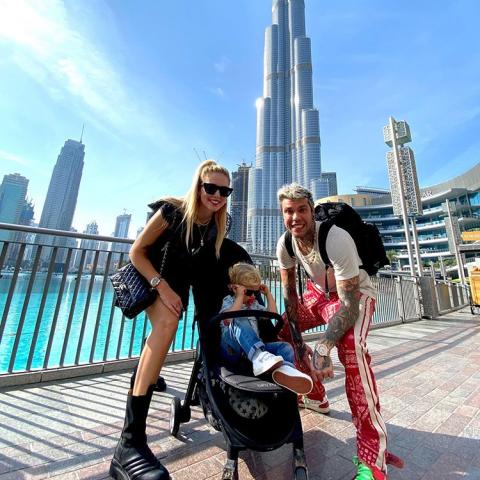 كيارا فيرانيي تستمتع بوقتها في دبي - إنستغرام @chiaraferragni