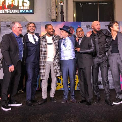 فريق عمل فيلم Bad Boys for Life خلال العرض الأول -انستغرام @badboys