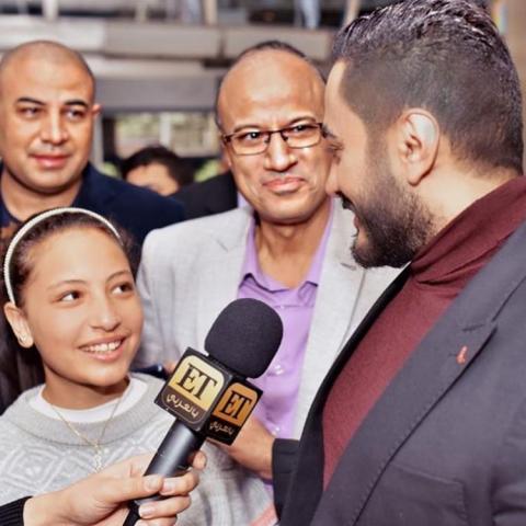 تامر حسني و هايدي محمد
