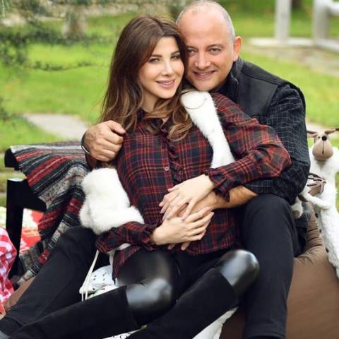 نانسي عجرم و وزوجها الدكتور فادي الهاشم