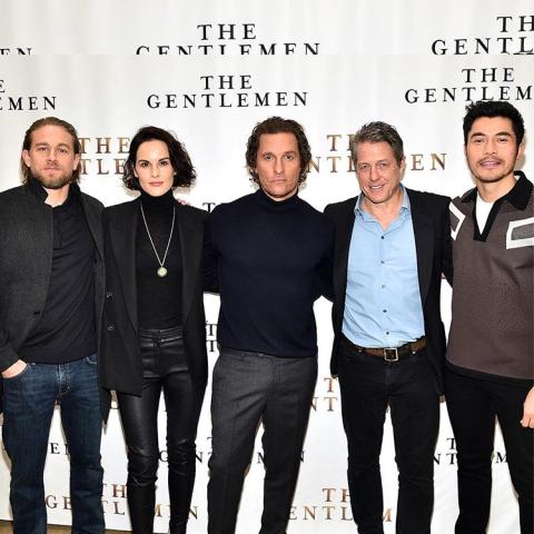 نجوم The Gentlemen يجتمعون في نيويورك