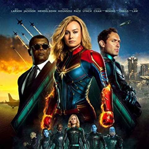 بوستر فيلم Captain Marvel -انستغرام @captainmarvelofficial