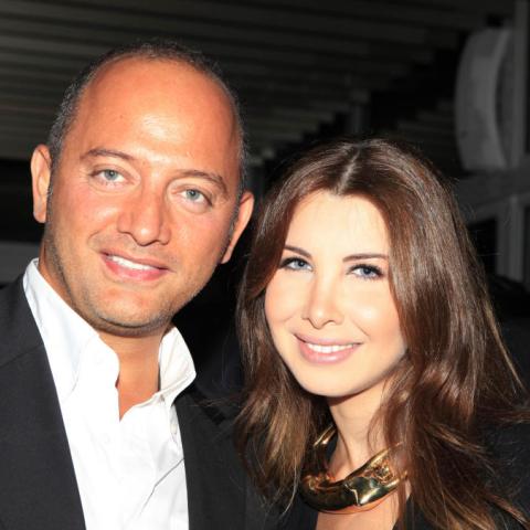 نانسي عجرم و زوجها فادي الهاشم