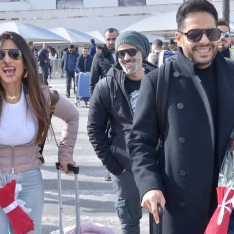 زيارة حماقي وزينة للمغرب