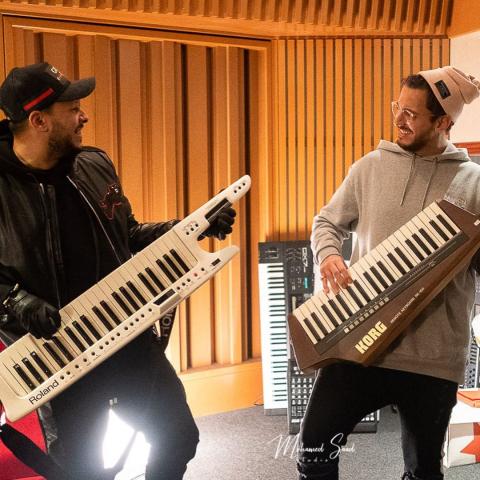 سعد لمجرد ومحسن تيزاف