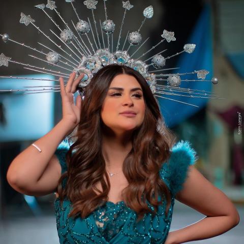 سلمى رشيد وحالة من النشاط الفني