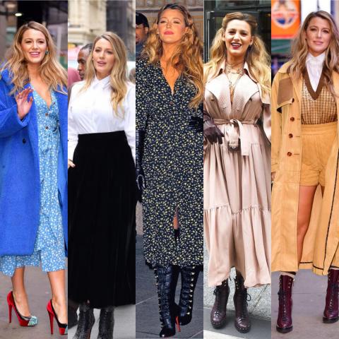 إطلالات بليك لايفلي في نيويورك