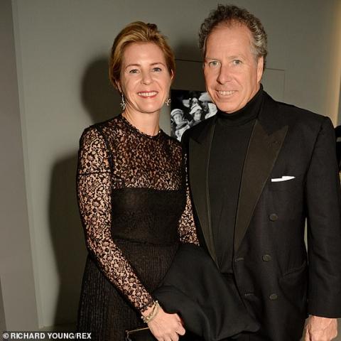 اللورد ديفيد وزوجتها سيرينا - dailymail.co.uk