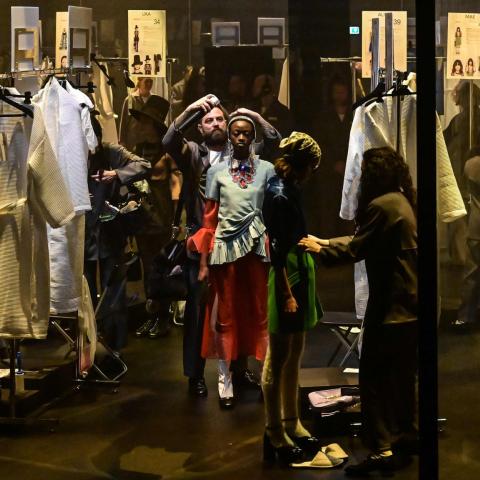 من عرض ازياء غوتشي - صورة من Getty Images